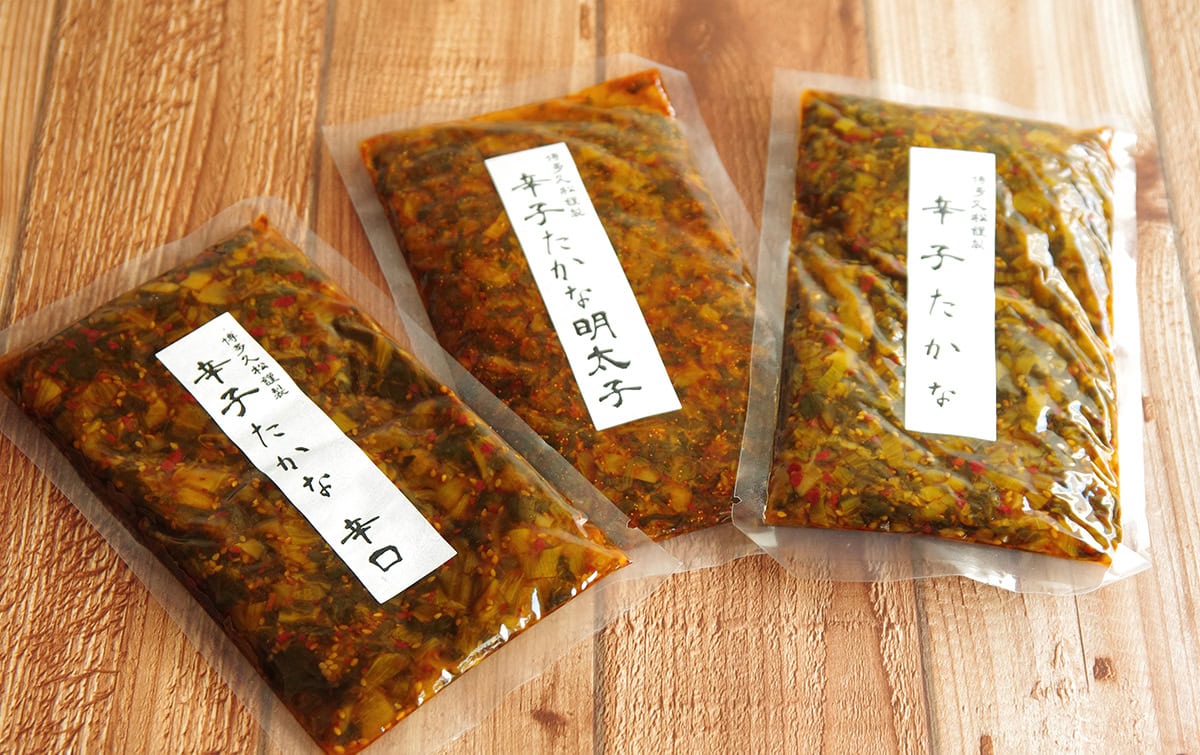 備蓄米に合うご飯のお供「辛子高菜」