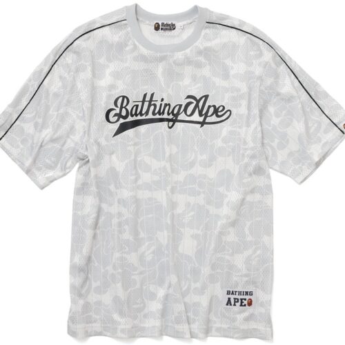 通気のよいポリエステルメッシュ素材のア ベイシング エイプ®のTシャツ