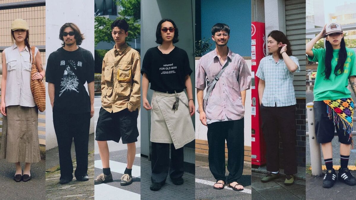 【街角スナップ7選】柄シャツ、短パン…今週の“おしゃれ偏差値高め”な着こなし、まとめてチェック！