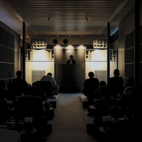 THE SMOKING LOUNGE by Ploom デヴォン・ターンブルが手がけるスピーカーブランド「Ojas」とノルウェーの音響ブランド「NNNN」が共同開発したONシリーズの最上位モデルON2