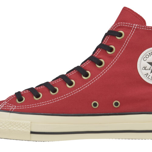 CONVERSE（コンバース）らしいクラシックなテイストを落とし込んだ「ALL STAR AGED」シ リーズより、アメリカの老舗ウエスタンウエアブランドWrangler（ラングラー）とのコラボレーション モデルが登場する。