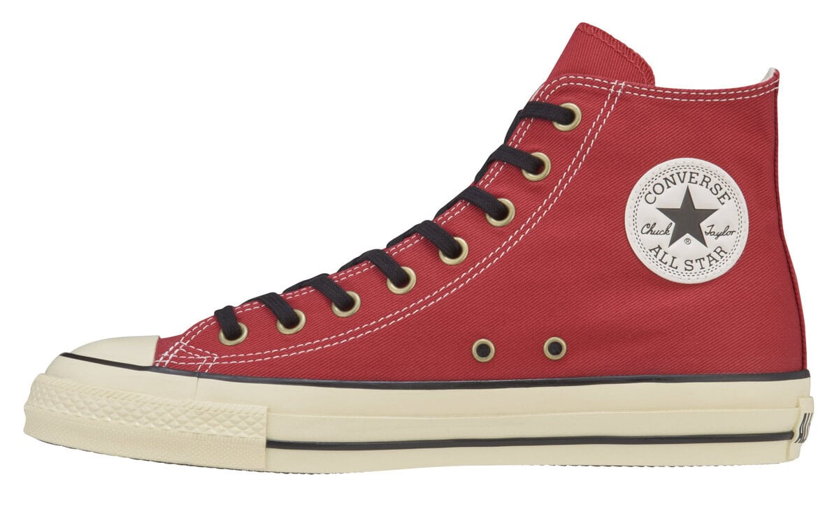 CONVERSE（コンバース）らしいクラシックなテイストを落とし込んだ「ALL STAR AGED」シ リーズより、アメリカの老舗ウエスタンウエアブランドWrangler（ラングラー）とのコラボレーション モデルが登場する。