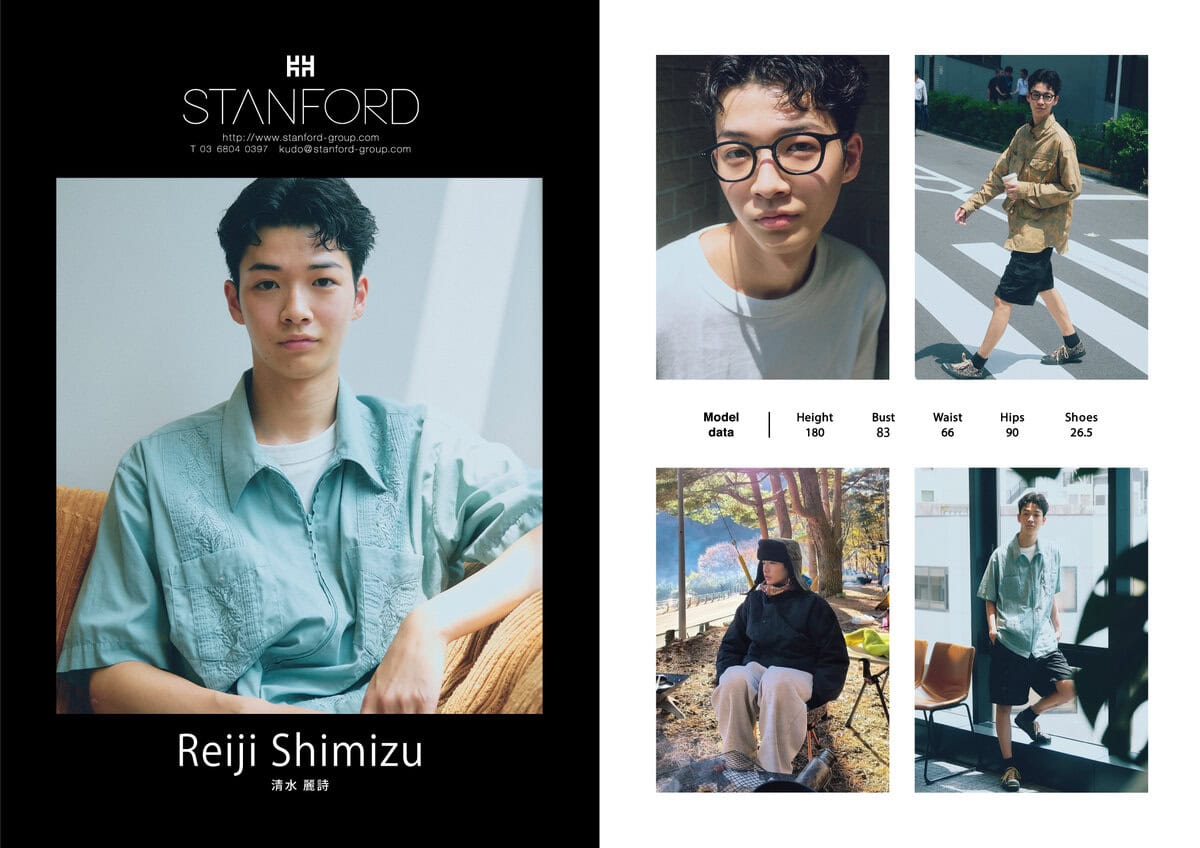 STANFORD所属のモデル・清水麗詩