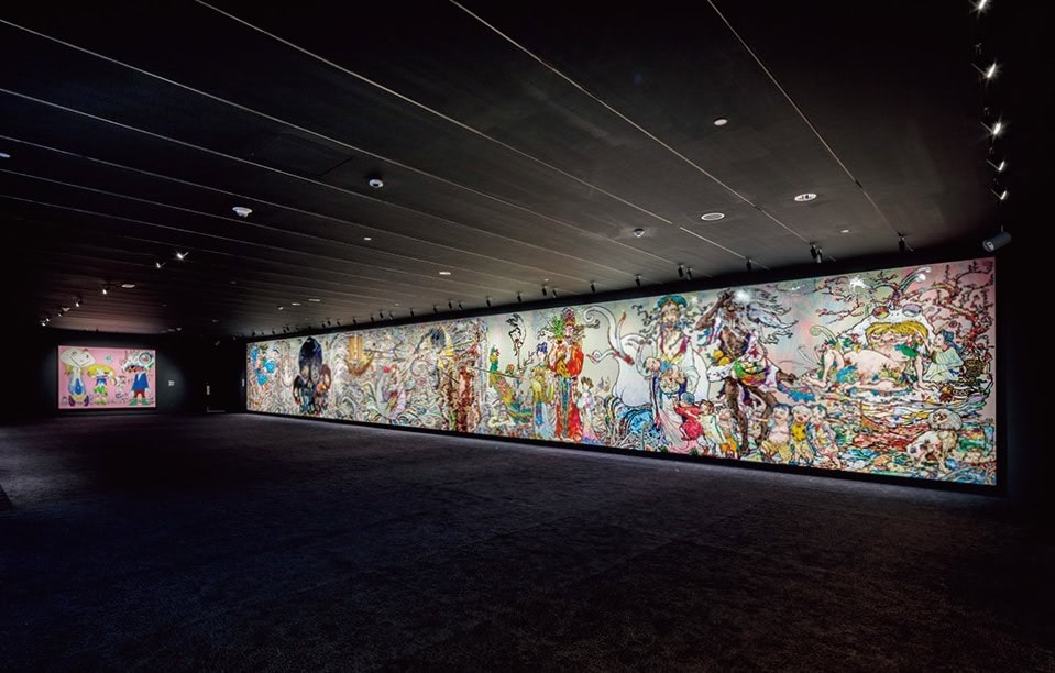 アメリカ・オハイオ州クリーブランドミュージアム
で開催中の村上隆の個展「Takashi Mura
kami: Stepping on the Tail of a Rainbow」