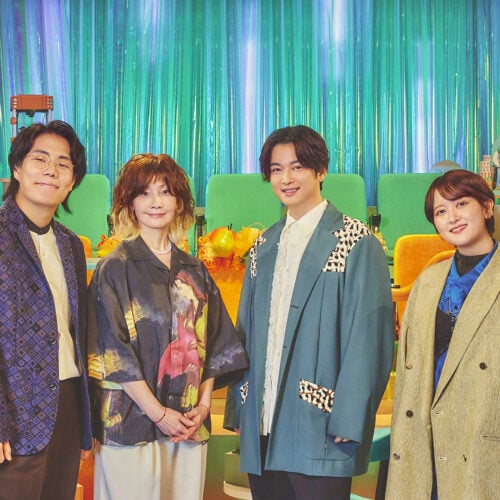 Prime Video『セフレと恋人の境界線』のスタジオMCの4名
