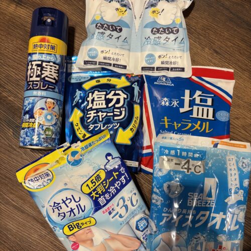 万博は暑さがヤバいらしい……」といういくつかのYouTube動画を観てしまい、酷暑対策グッズを大量購入