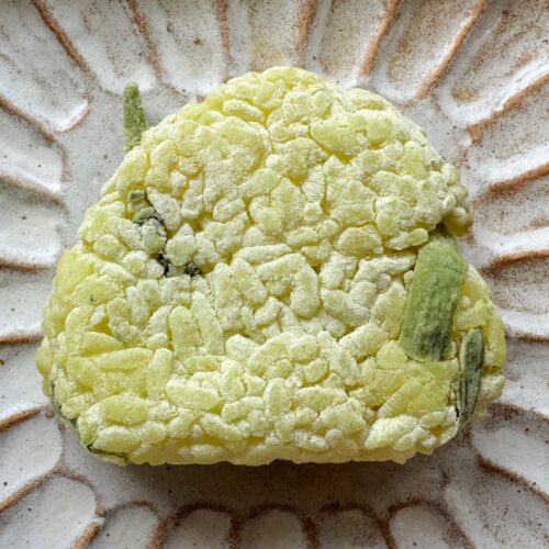 目で味するゥなおにぎり 鬼わさび寿司