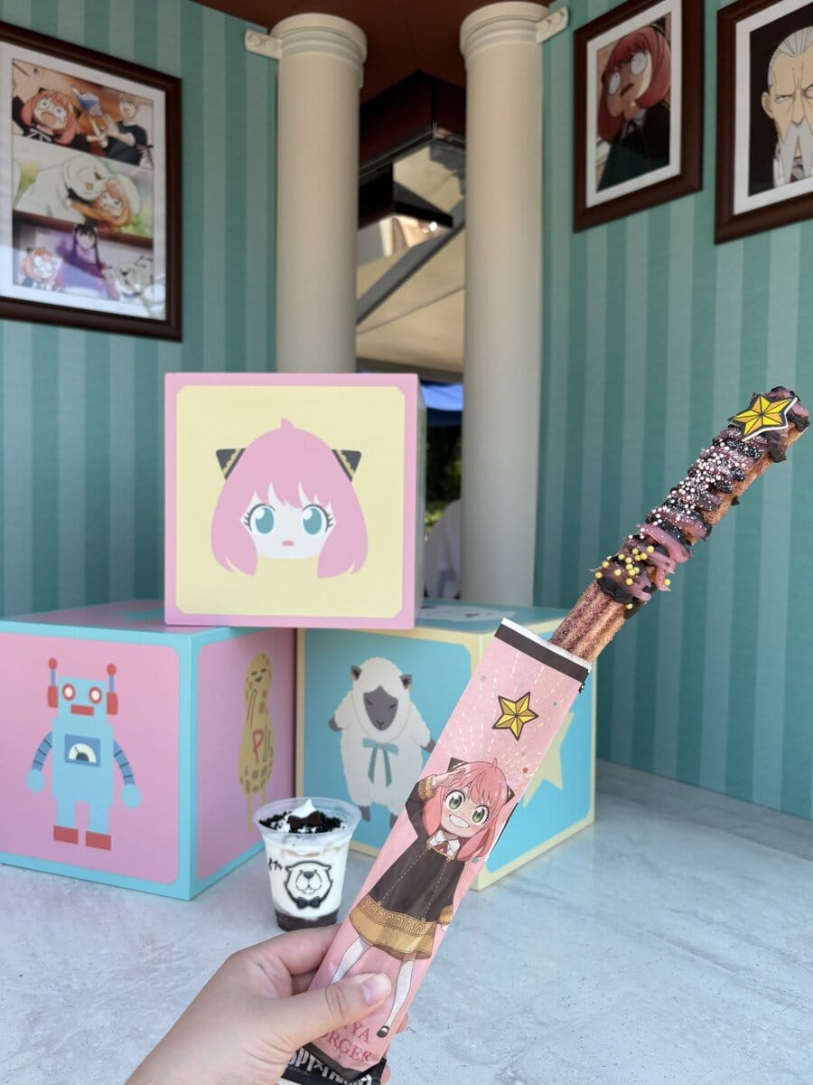 USJ×スパイファミリー　ベリーエレガント！！アーニャのステラ・チュリトス～ストロベリー＆ラズベリー味～