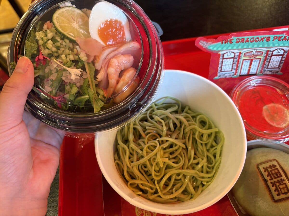 USJ×薬屋のひとりごと　猫猫の彩りスダチ冷麺コンボ