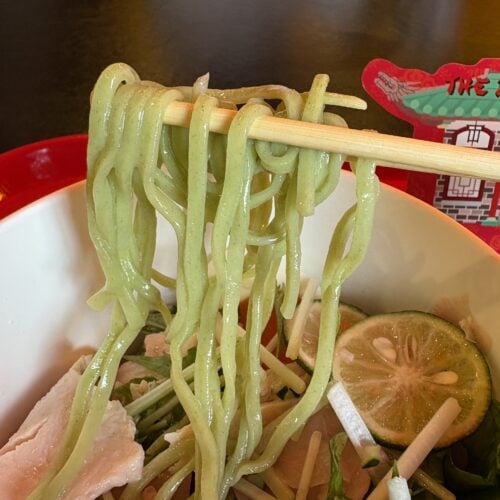 USJ×薬屋のひとりごと　猫猫の彩りスダチ冷麺コンボ