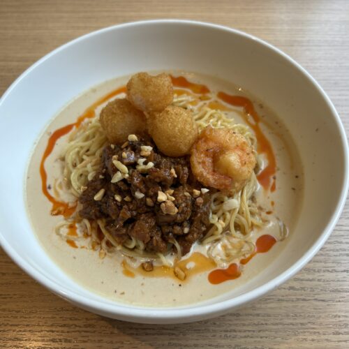 デニーズ×飯田商店　オリエンタル冷やし豆乳担々麺〜The answer to Asian noodle〜