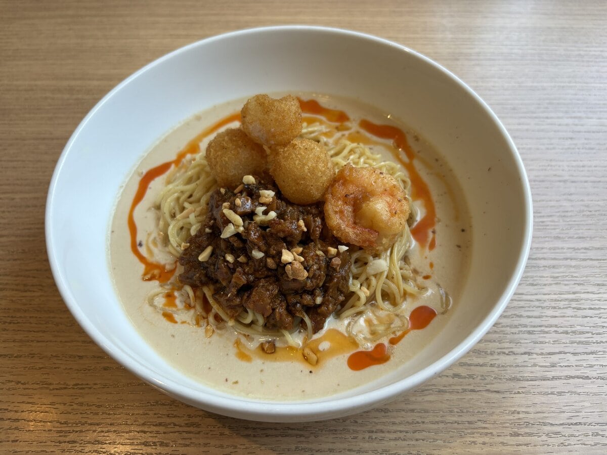 デニーズ×飯田商店　オリエンタル冷やし豆乳担々麺〜The answer to Asian noodle〜