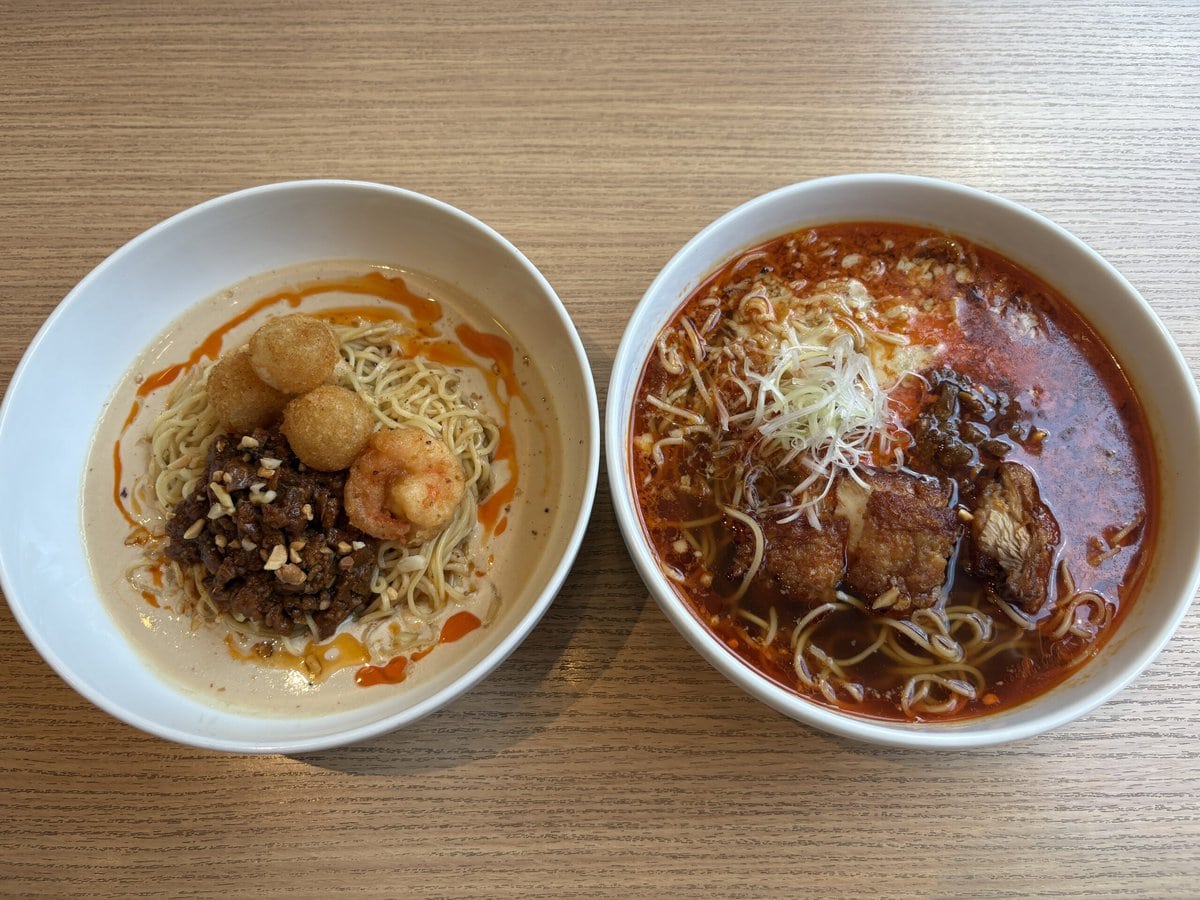 デニーズ×人気ラーメン店「飯田商店」　担々麵2種