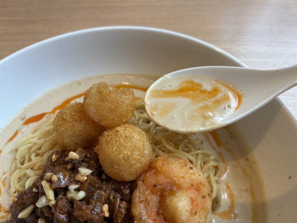 デニーズ×飯田商店　オリエンタル冷やし豆乳担々麺〜The answer to Asian noodle〜