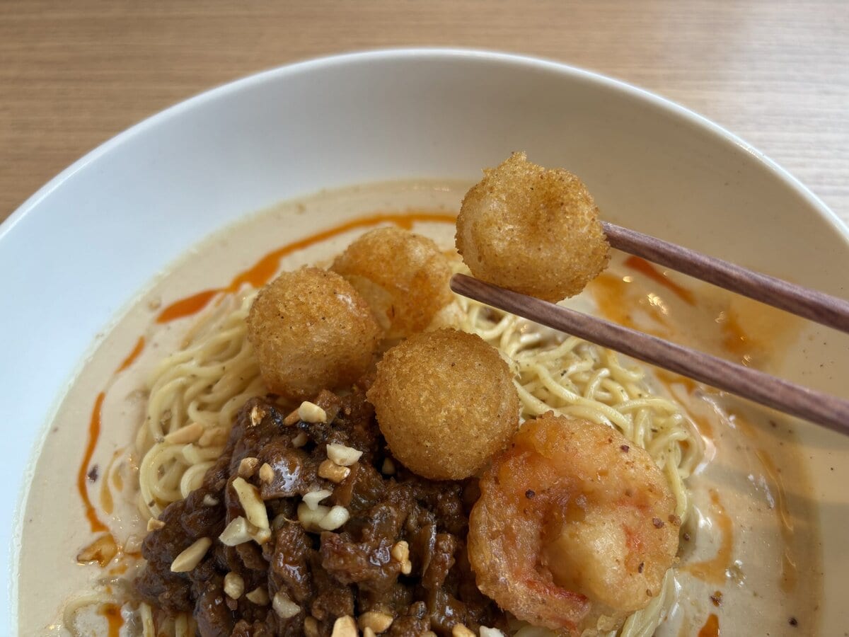 デニーズ×飯田商店　オリエンタル冷やし豆乳担々麺〜The answer to Asian noodle〜
