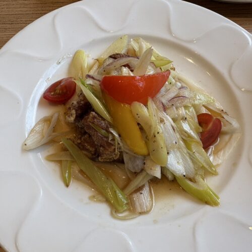 デニーズ×飯田商店　エスニック唐揚げ 超ライム