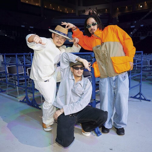 List::XメンバーのSHO-HEY、Tenju、SAKU
