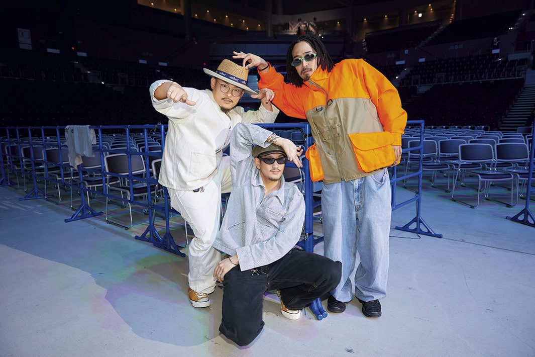 List::XメンバーのSHO-HEY、Tenju、SAKU