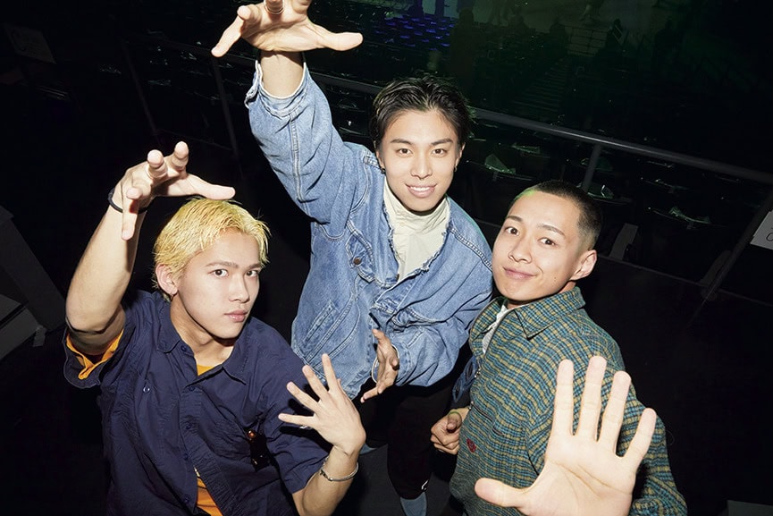 dip BATTLESのHOKUTO、HIBIKI、Jillie Jay