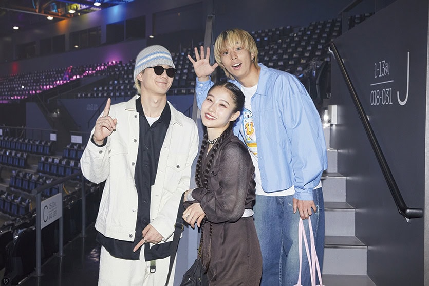 KOSÉ 8ROCKSのYOUTEE、COCOA、Taichi