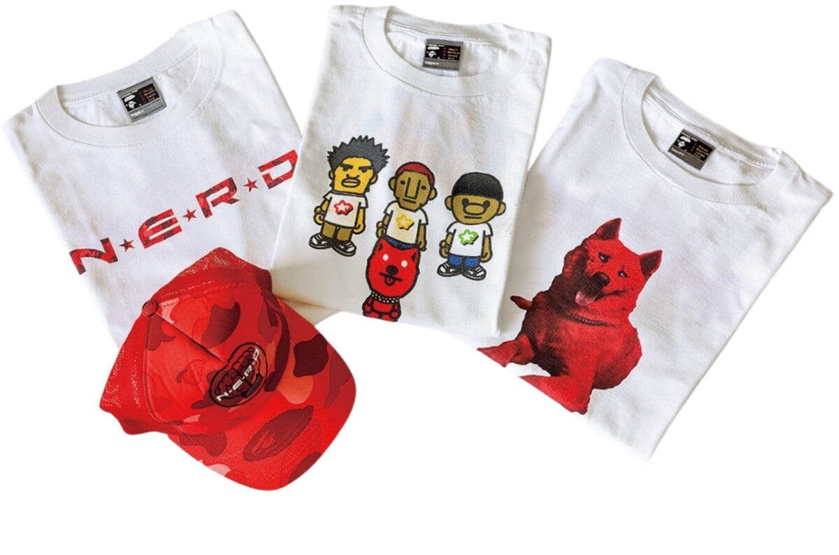 スタイリスト・大久保篤志さんの“MY BAPE®”　BAPE® × N.E.R.D T-SHIRTS & MESH CAP