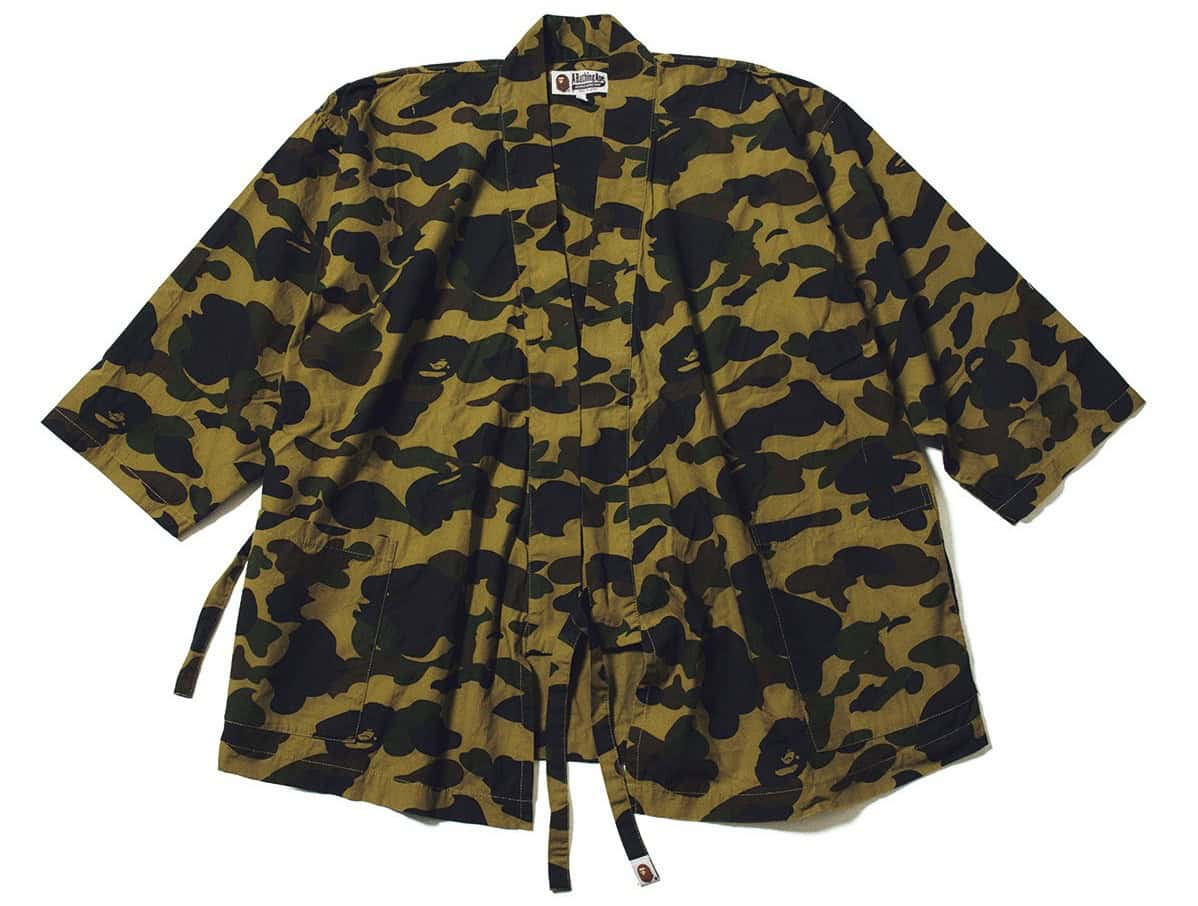 ラッパー・ELLE TERESAさんの“MY BAPE®”　1ST CAMO KIMONO SHIRT