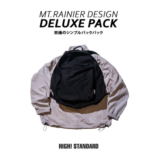 HIGH！ STANDARD（ハイ！スタンダード）が展開する MT.RAINIER DESIGN（マウントレイニアデザイン）のSIXTY FORTY® オリジナル デラックス パックがリリースする。