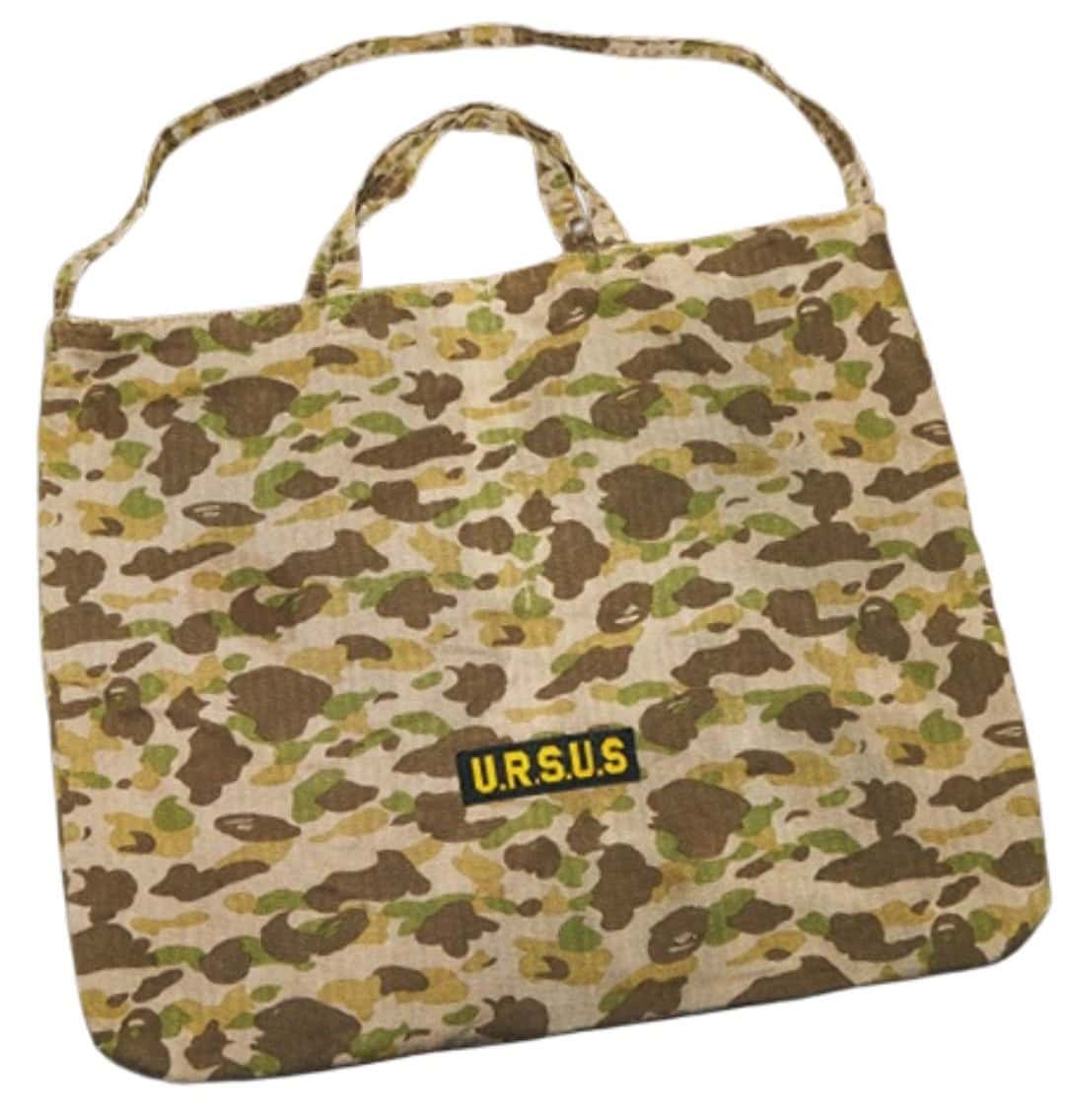 スチャダラパー Boseさんの“るMY BAPE®”　URSUS BAPE TOTE BAG