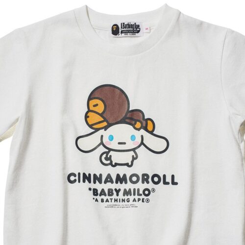 ラッパー・ELLE TERESAさんの“MY BAPE®”　BABY MILO®× CINNAMOROLL - TEE