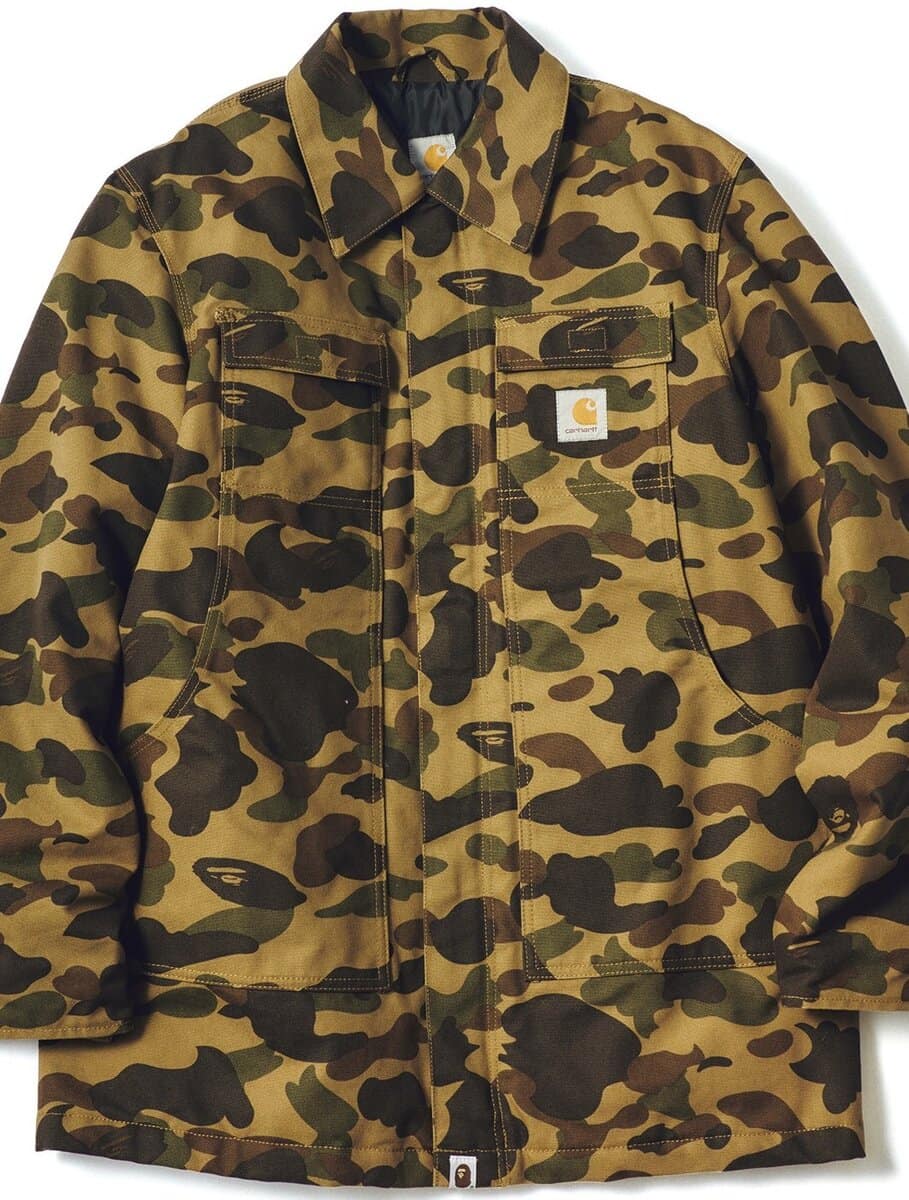 2003年発売 BAPE®のBAPE® × Carhartt CAMO JACKET