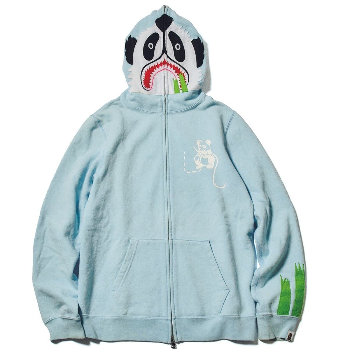 ラッパー・ELLE TERESAさんの“MY BAPE®”　PANDA FULL ZIP HOODIE