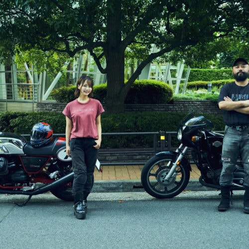 smart Webの連載企画「スタイリスト服部昌孝のマシン沼。」の第13回ゲストは元AKB48の平嶋夏海さん