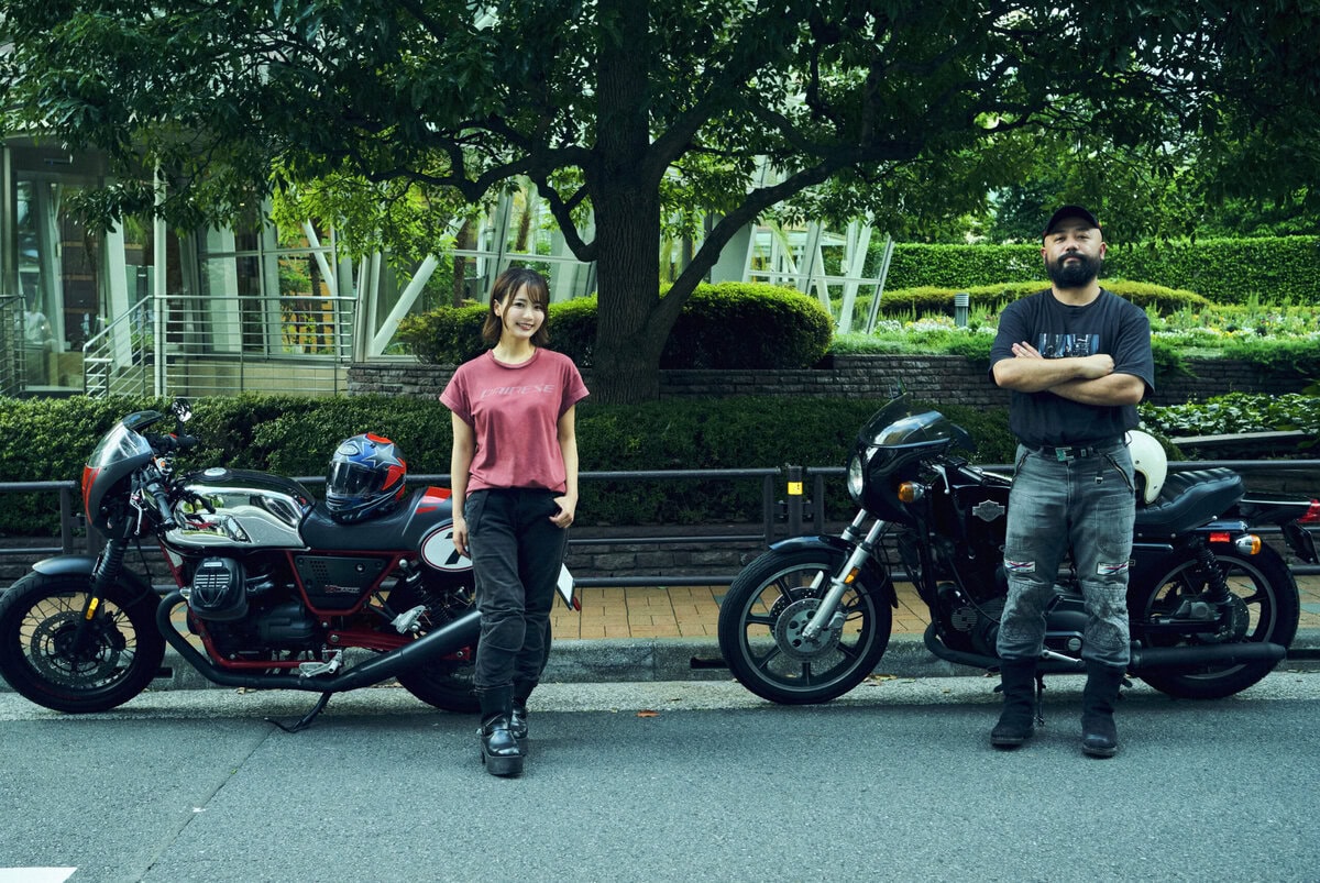 smart Webの連載企画「スタイリスト服部昌孝のマシン沼。」の第13回ゲストは元AKB48の平嶋夏海さん