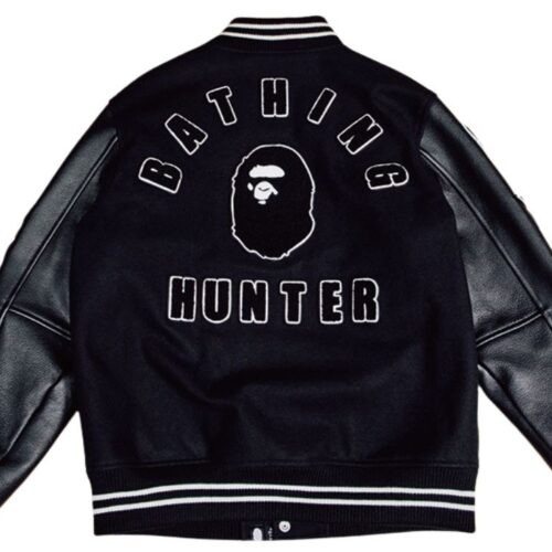 BOUNTY HUNTERデザイナー・HIKARUさんの“MY BAPE®”　BAPE®×BOUNTY HUNTER VARSITY JACKET