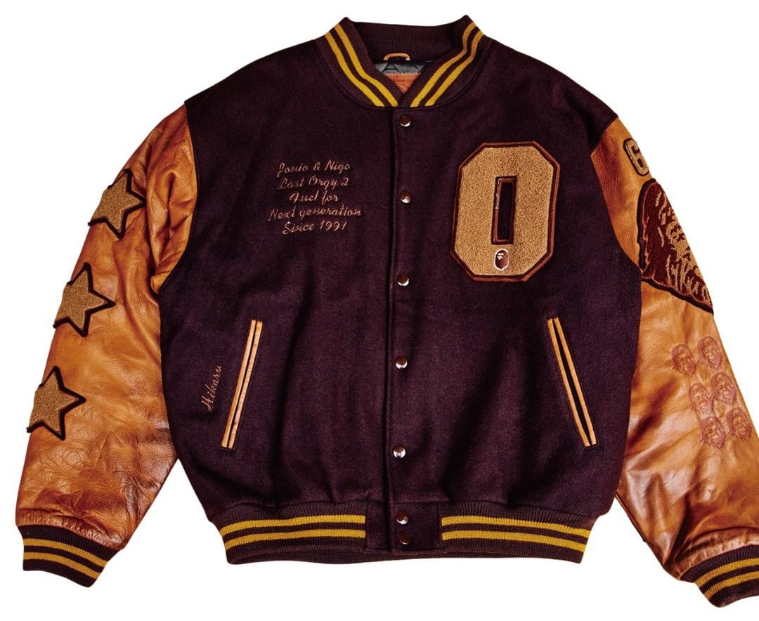 BOUNTY HUNTERデザイナー・HIKARUさんの“MY BAPE®” LOST ORGY
VARSITY JACKET