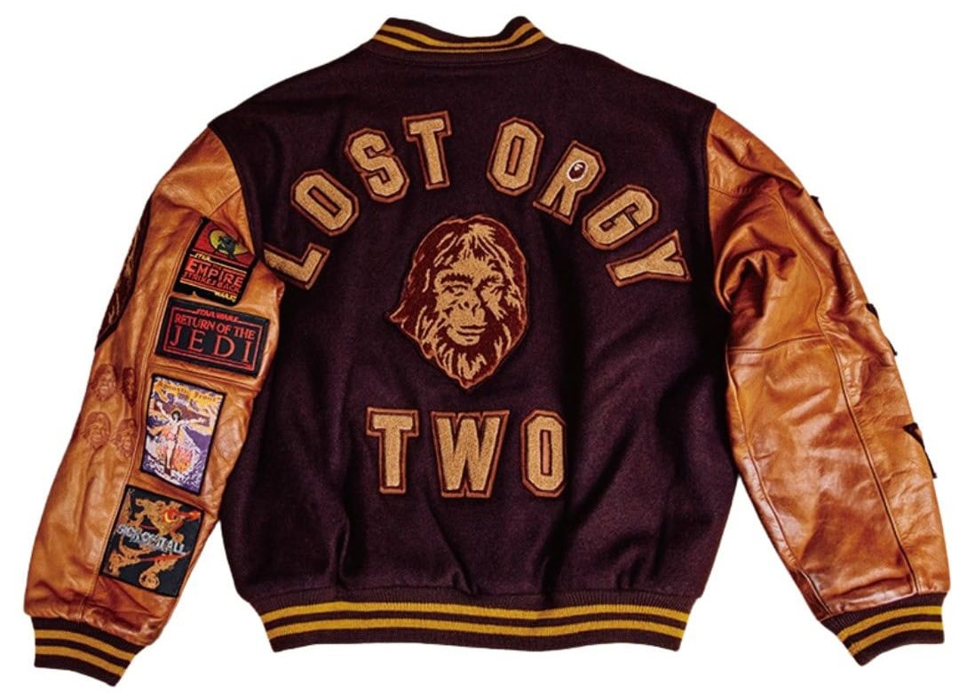 BOUNTY HUNTERデザイナー・HIKARUさんの“MY BAPE®” LOST ORGY
VARSITY JACKET