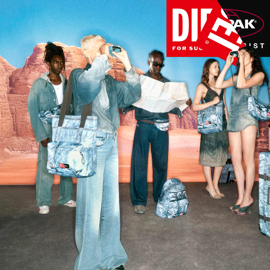 初となるDIESEL（ディーゼル）×EASTPAK（イーストパック）によるコラボレーション。両者のストリートスピリットが融合したコレクションとなっている。