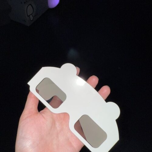 森の観測所の3Dメガネ
