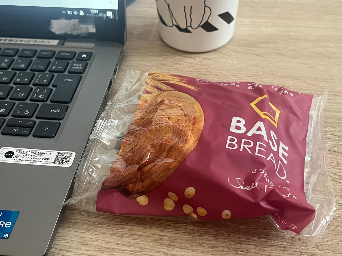 BASEFOODさつまいも味のブレッド