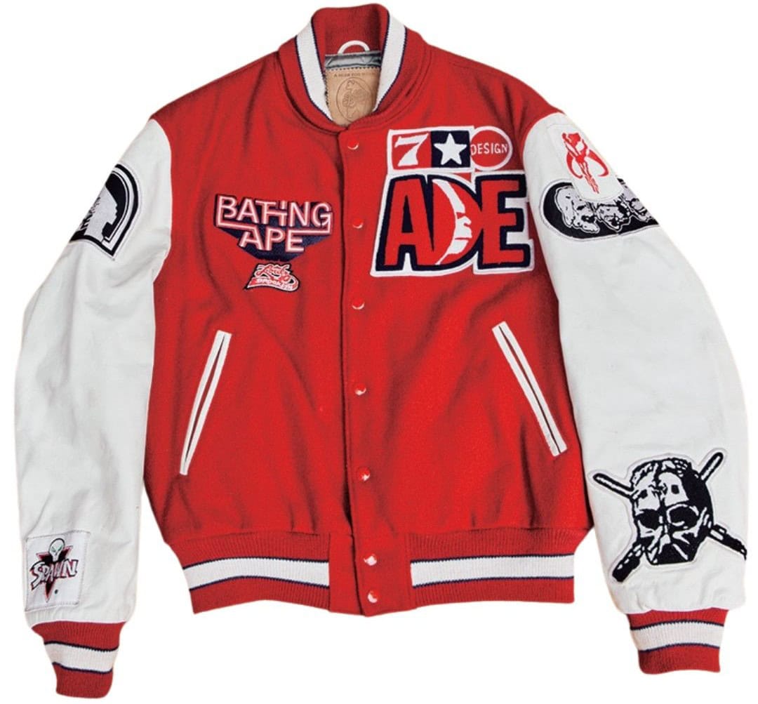 BOUNTY HUNTERデザイナー・HIKARUさんの“MY BAPE®”　 VARSITY JACKET