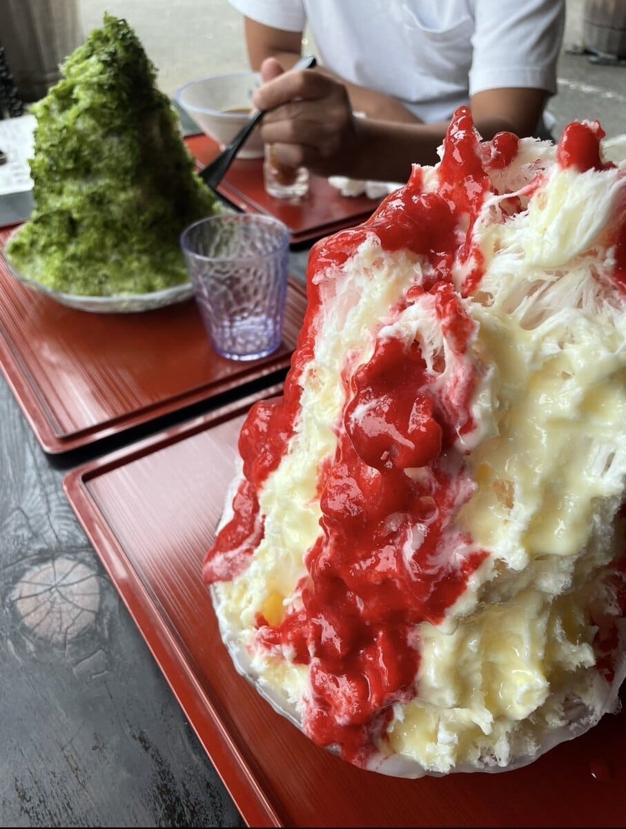 郡司掛 楓の好きなもの②かき氷