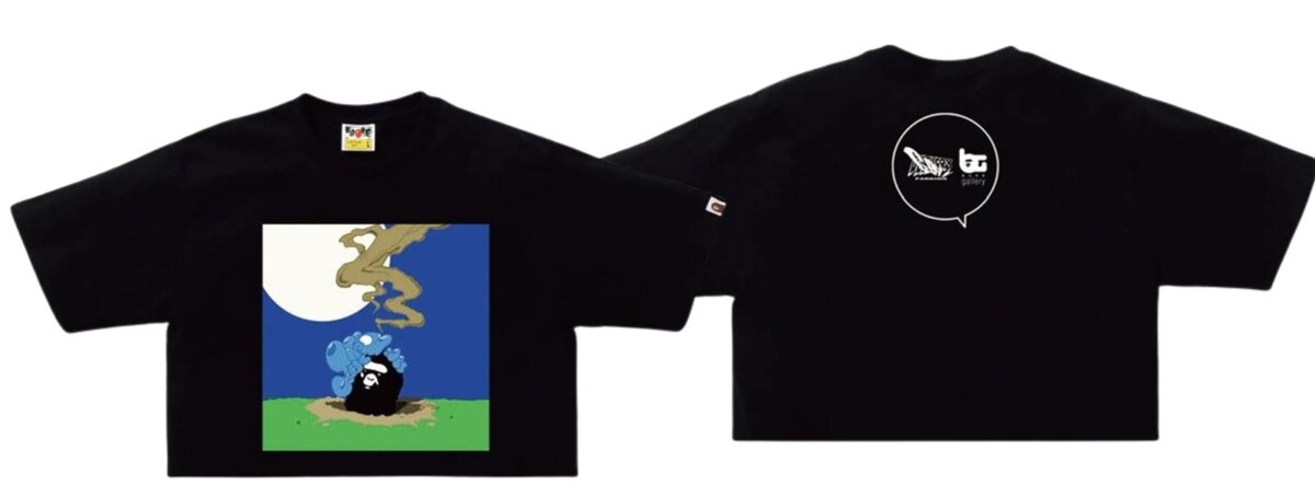 BAPE® GALLERY™
限定のコラボTシャツ