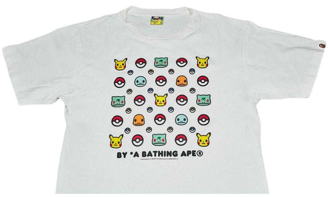 スチャダラパー Boseさんの“MY BAPE®”　BAPE®× Pokémon T-SHIRT