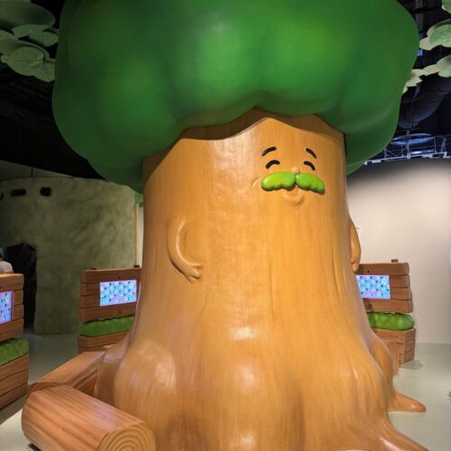 ちいかわパークの木