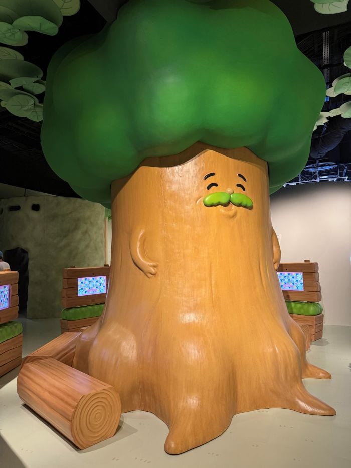 ちいかわパークの木