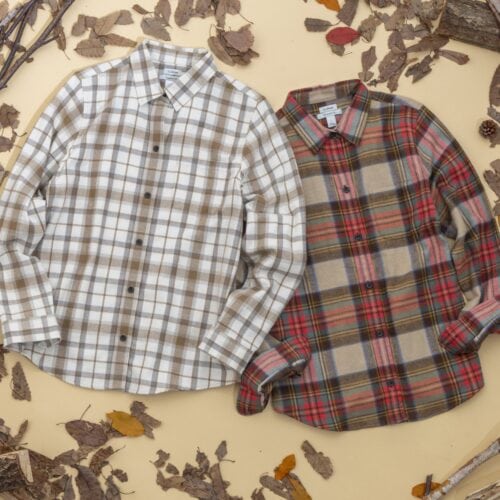 Scotch Plaid Flannel Shirt Women's ¥9,900