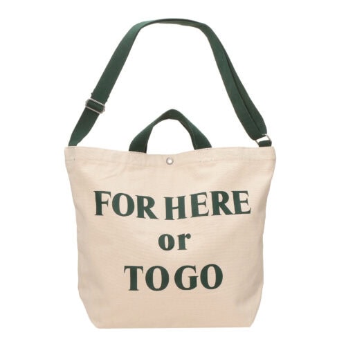キャンバス LOGO トートバッグ ¥7,700