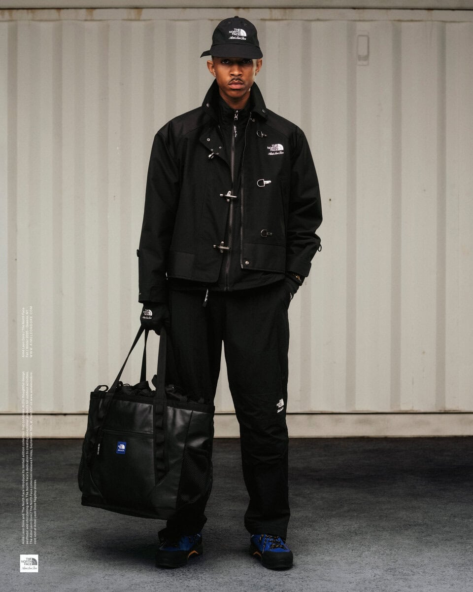 本コレクションでは、ニューヨーク発のライフスタイルブランド Aimé Leon Doreの世界観と、THE NORTH FACEが培ってきたアウトドアギアの機能美を掛け合わせ、全 15 アイテムを新たなアプローチで再構築。