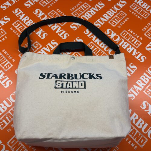 STARBUCKS STAND by BEAMS　キャンバス LOGO トート