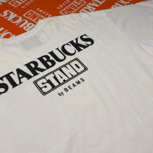 STARBUCKS STAND by BEAMS LOGO Tシャツ